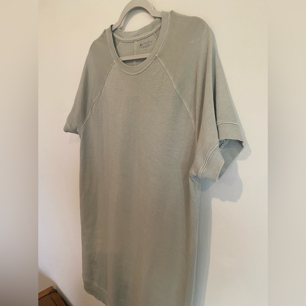 Athleta sweater t shirt dress